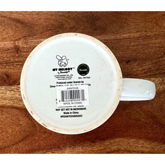 Sanrio My Melody Floral Grid Mug 20oz - Picture 5 of 5
